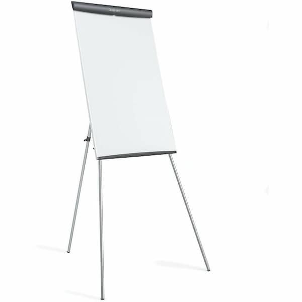 Quartet Dry Erase Board, Melamine, 36 in, 24 in, Aluminum Frame, White, Gloss ET32EU - main