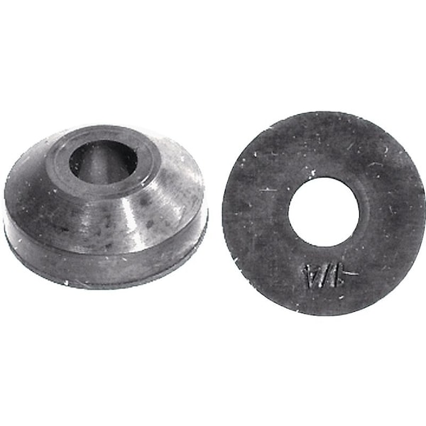 Danco Beveled Washer, Fits Bolt Size 1/4 in Rubber, 5 PK 35092B - main