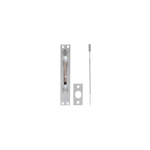 Trimco UL Manual Flush Bolt Metal Door with 12in Extension Rod, 626/US26D Satin Chrome 3917-12.626 - main