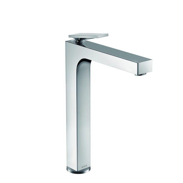 Axor Citterio Single-Hole Faucet 280 with Pop-Up Drain- Rhombic Cut, 1.2 GPM in Chrome 39151001 - main