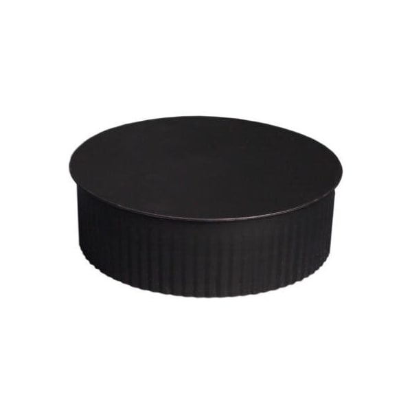 Imperial Mfg Group Usa Imperial 8 in. Black Crimp Tee Cap BM0153 - main