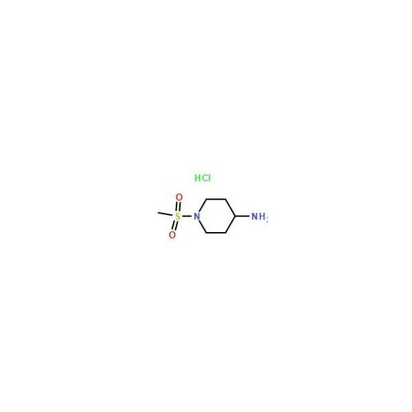 Ak Scientific 1-(Methylsulfonyl)piperidin-4-amine hydrochloride (5g), CAS 651057-01-1 W7645-5g - main