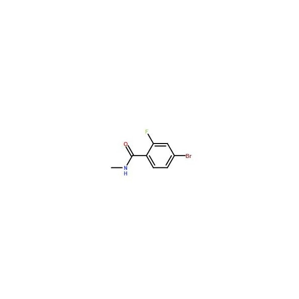 Ak Scientific N-Methyl 4-bromo-2-fluorobenzamide (100g), CAS 749927-69-3 V7600-100g - main