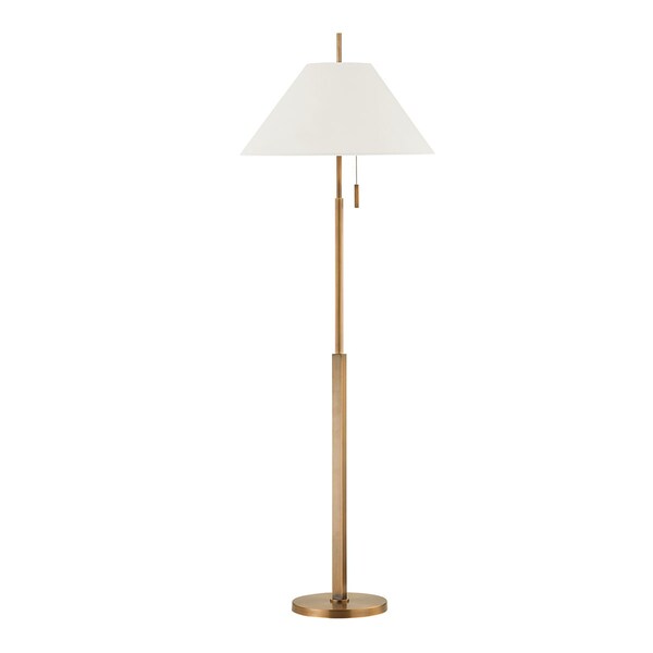 Troy Lighting Colin King X Clic 1 Light Floor Lamp 23.5 In. Patina Brass PFL5769-PBR - main