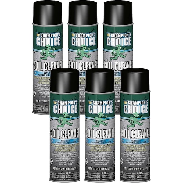Chase Products Coil Cleaner, net18 oz Can, 6PK 5118-6 - main