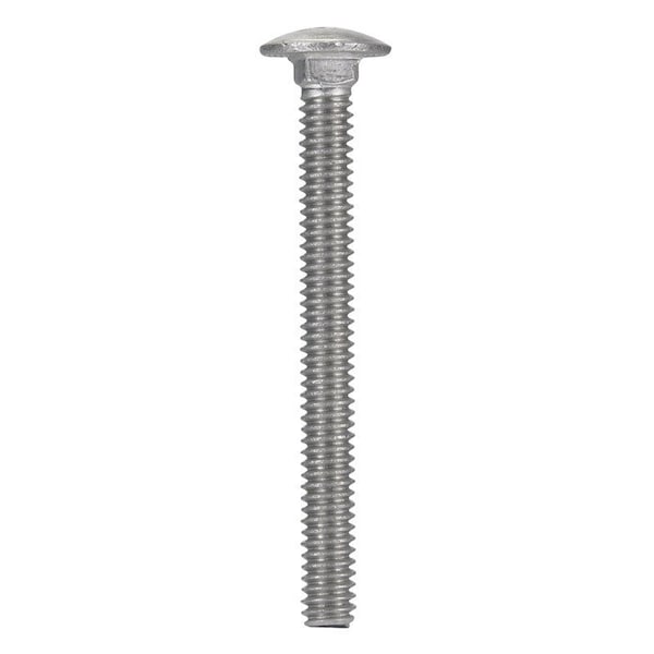 Hillman 1/4 in. X 2-1/2 in. L Stainless Steel Carriage Bolt, 25PK 0832522 - main