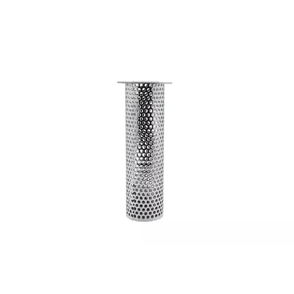 Amgood Commercial Flood Drain Strainer 1, 2 in. Diameter x 6 in. Tall Cylinder CSSS-2x6-Z - main