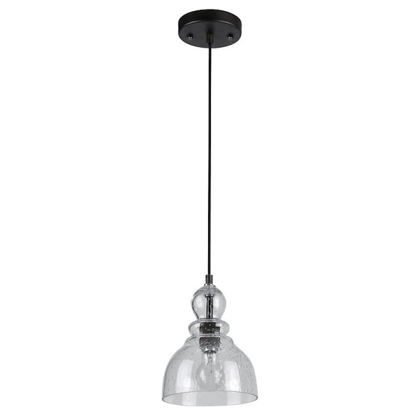 Westinghouse Mini Pendant Light, 120 V, 1-Lamp, Incandescent, LED Lamp, Metal Fixture 6100800 - main