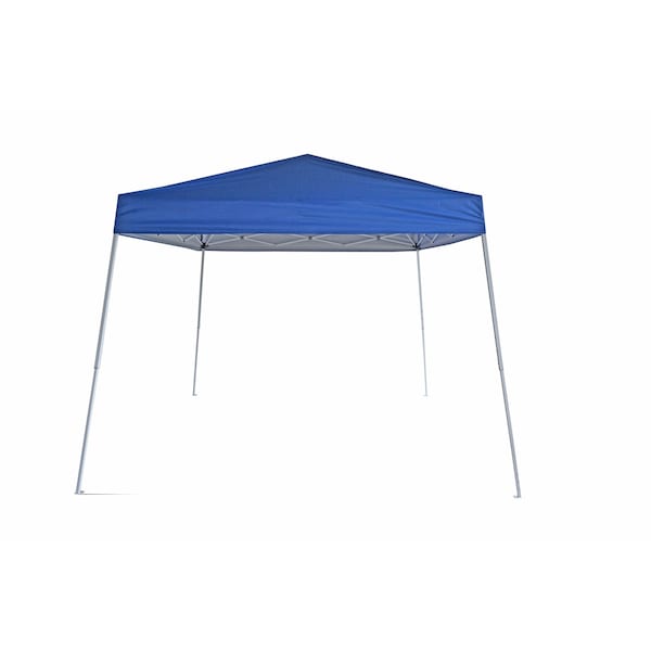 Impact Canopy Portable 8x8 Slant Pop Up Q-Shade High Performance Lightweight Outdoor Canopy KIT, Royal Blue 040001003 - main