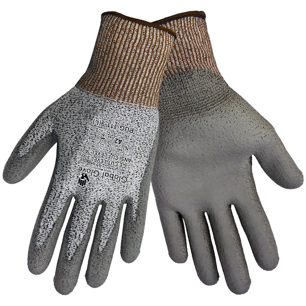 Global Glove PUG-111 Samurai Polyurethane/HDPE Gloves, Cut Resistant, XSmall, 12PK PUG-111-06 - main