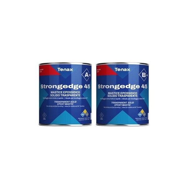 Tenax StrongEdge 45 - Strongest Clear Knife-Grade Epoxy Specifically Designed for Fabrication and Laminca TSE45 - main