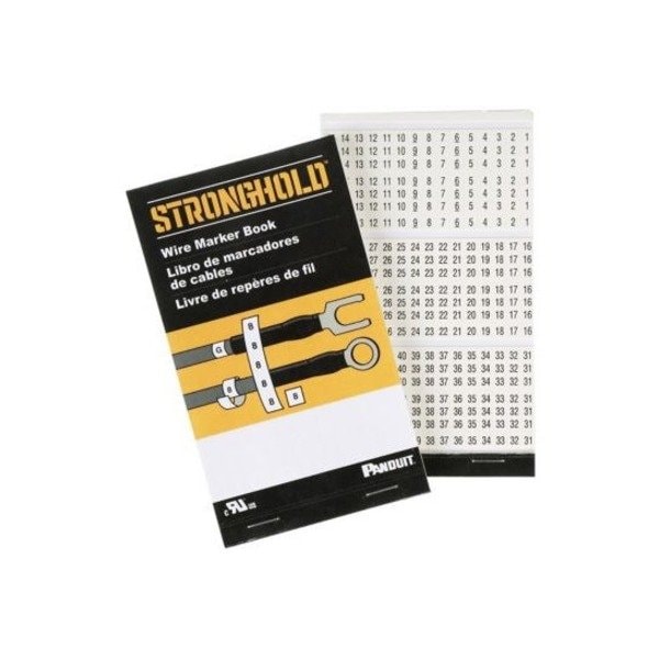 Panduit Wire Marker Book, Vinyl Cloth, 1-30 PCMB-11 - main