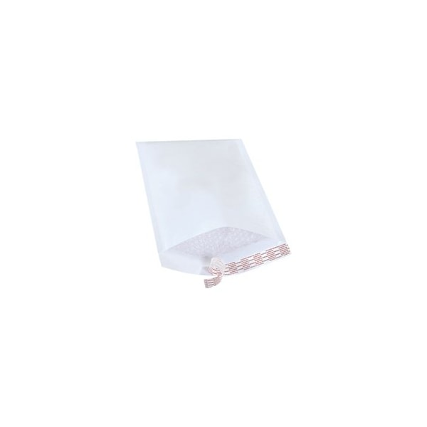 Bubblefast 25-8 1/2 x 14 1/2'' White 25 Pack #3 Self-Seal Bubble Mailers, 25PK BFB856WSS25PK - main