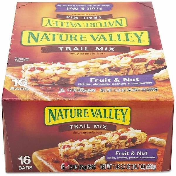 Nature Valley Chewy Trail Mix Bars, Beige, 16PK GNMSN1512 - main