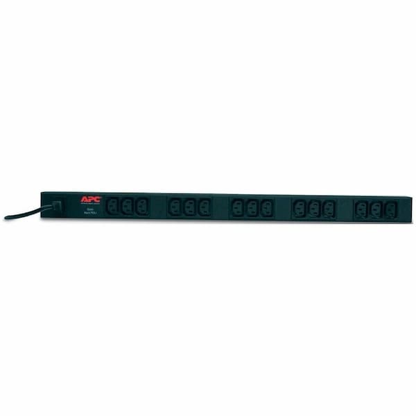 Apc BASIC RACK ZERO U - POWER DISTRIBUTION STRIP - RACK-MOUNTABLE - AC 208/230 V - 1 AP9568 - main