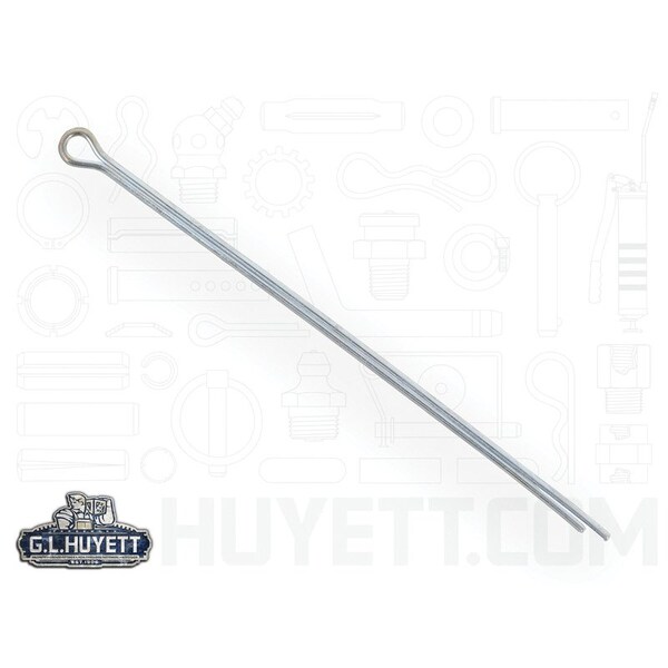 Huyett Cotter Pin, Zinc Plated Carbon Steel, 0.062 in Dia x 2.000 in Effective Length CP-062-2000 - main
