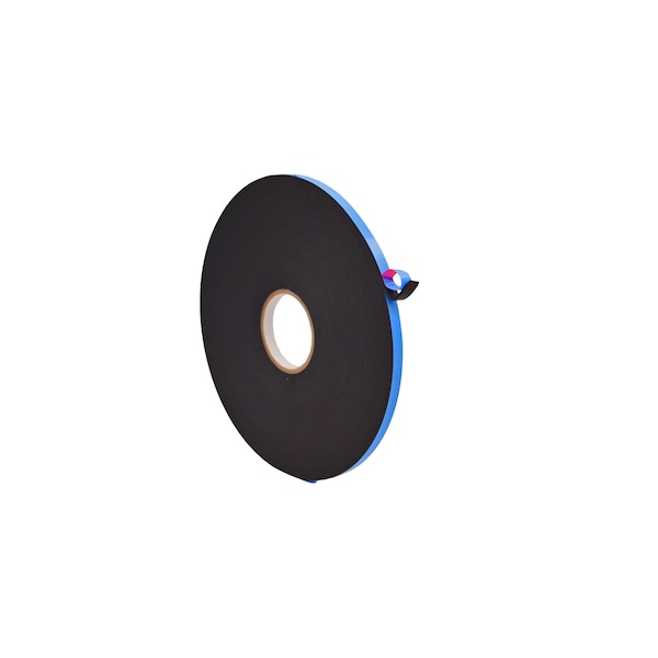 Wod Tape 1/2 inch (12mm) W, 31 Mil, PE Foam, 24 PK WOD WGT12P-00500-24-75-BLA - main