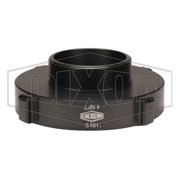 Dixon Style N37 Rocker Lug Hydrant Adapter, 6 x 4 in, Female NST NH x MNPT Connection, Aluminum, Hardcoa N37-60F40T - main