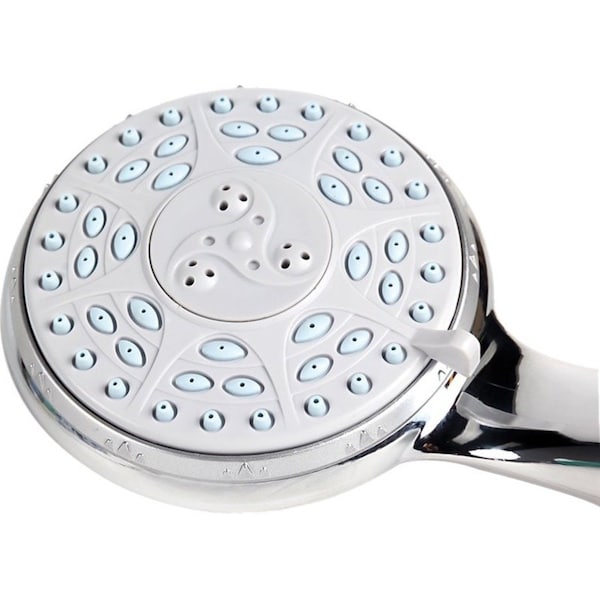 Camco SHOWER HEAD-CHROME W/ON/OFF SW 43710 - main
