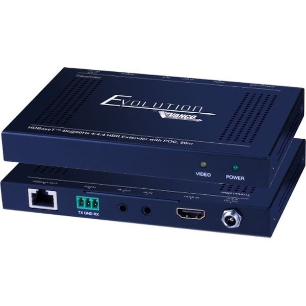 Vanco EXTNDR HDMI HDBT 50M HDR POE EVEX4K50 - main