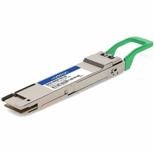 Add-On MSA AND TAA 400GBASE-FR4 QSFP-DD TRANSCEIVER SMF, 1310NM, 2KM, LC, DOM, CMIS 4. QDD4-400GB-FR4-AO - main