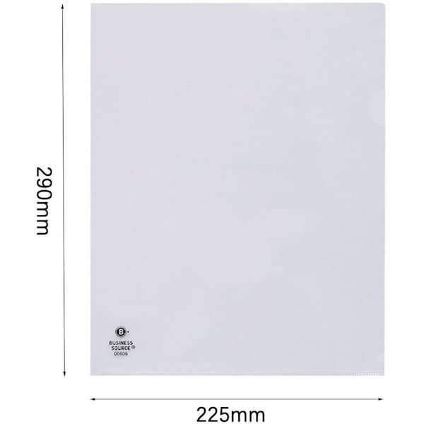 Business Source FOLDER;FILE;LTR;TRNSPRNT;CL, PK12 BSN00606 - main