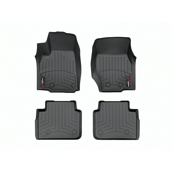 Weathertech Black, Front and Rear Floorliners 4417821-4416962 - main