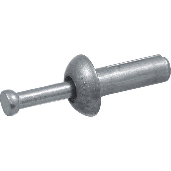 Hillman 1/4 in. D X 3/4 in. L Steel Mushroom Head Hammer Drive Anchor, 100PK 372053 - main