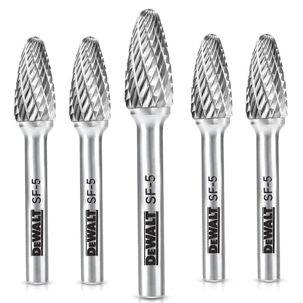 Dewalt CARBIDE BURR SIZE SF-5, 5PK DXCBTJSF5-5 - main