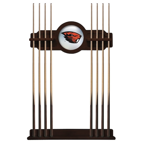 Holland Bar Stool Co Oregon State Cue Rack in English Tudor Finish CueETudOregSt - main