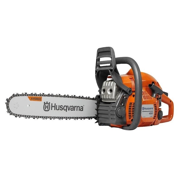 Husqvarna 970 61 31‑18 Chainsaw, Gasoline, 3.06 cu-in Engine Displacement, 2-Stroke, X-Torq Engine, 20"L Bar 970613118 - main