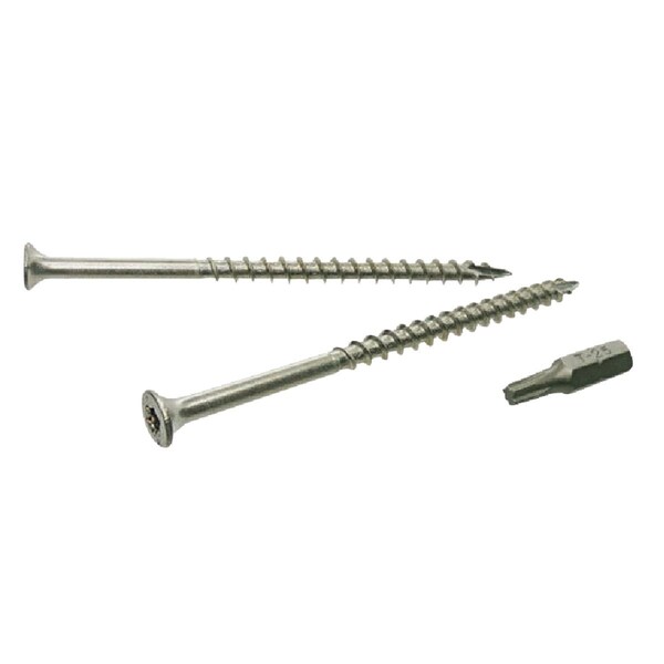 Grip-Rite PrimeGuard Max 3-1/2'' T25 Star Drive Trim Head SS Deck Screw, 5 Lb. MAXS31210DS3055 - main