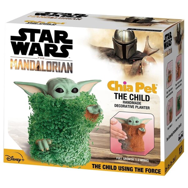 Auric Mandalorian The Child Standing Decorative Planter Clay, Multi Color AU3308751 - main