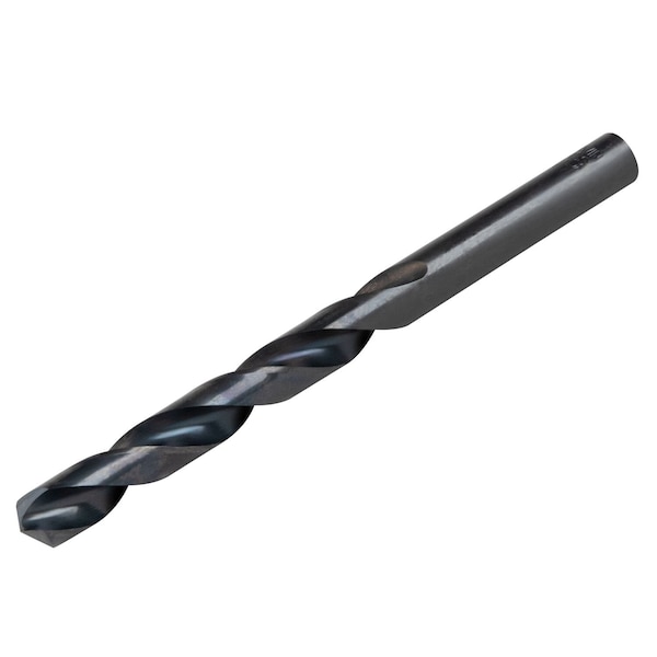 Irwin Drill Bit, 7/16, 135deg, Black Oxide, PK5, Cutting Direction: Right Hand 67528 - main