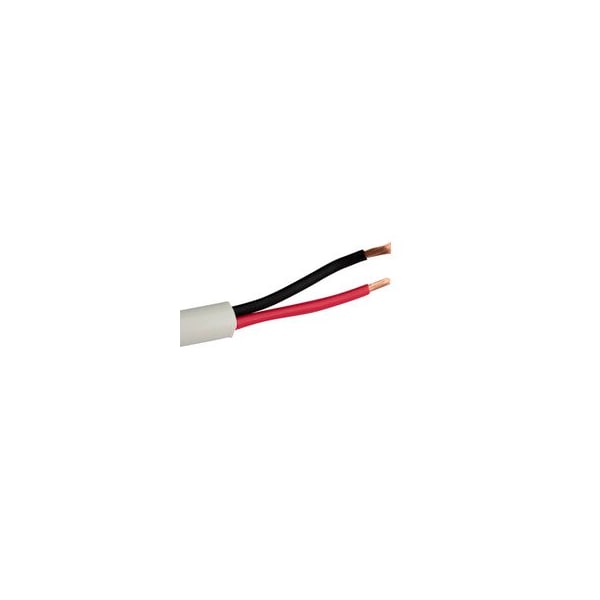 Cable Wholesale Indoor / Outdoor Sun Resistant Speaker Cable, White, Pure Copper, CMR, 14/2 (14 AWG 2 10G3-7912SF - main