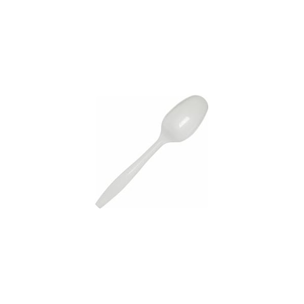 Dixie Spoon, Spoon, 1 x Spoon, Disposable, White, 24PK SSS21P - main