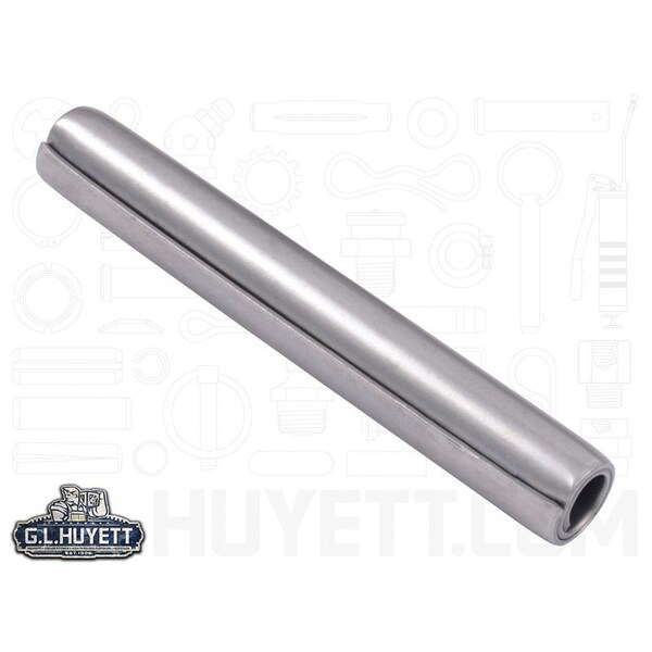 Huyett Coiled Spring Pin, Standard Duty, 420 Stainless Steel, 0.375 in Dia x 2.750 in Length SPCSP-375-2750 - main