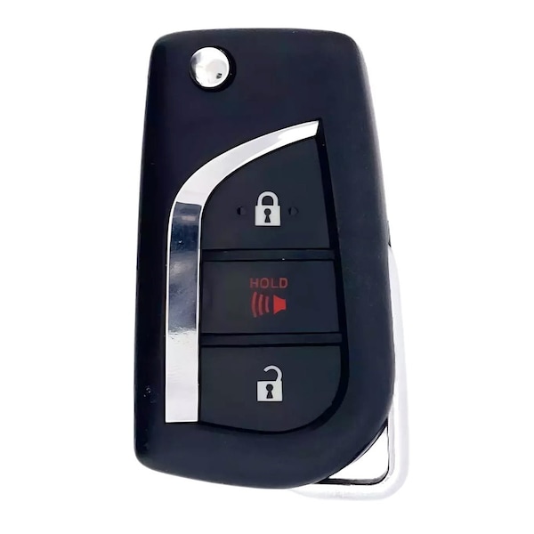 Aks Keys 2019 - 2024 Toyota RAV4 Flip Key 3B Fob HYQ12BFW - 89070-42G00 Japan Production RC-TOYOTA-158C - main