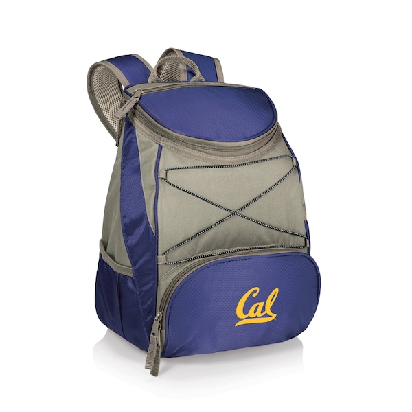 Picnic Time Family Of Brands NCAA Cal Bears PTX Backpack CoolerNavy Blue with Gray Accents 633-00-138-074-0 - main