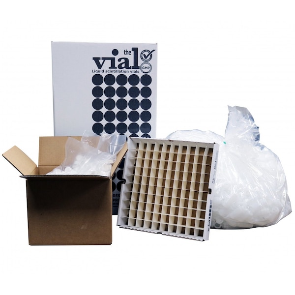 Rpi Poly Vial, 22mm, Foil Lined, 1000/cs, 1000PK 121040BP - main