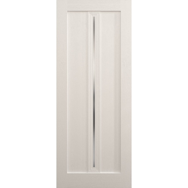 Sartodoors Slab Door Panel 36 x 84 inches, Ego 5014 Painted White Oak, Wood Veneer Doors, Pocket Closet Slid EGO5014S-PWO-3684 - main