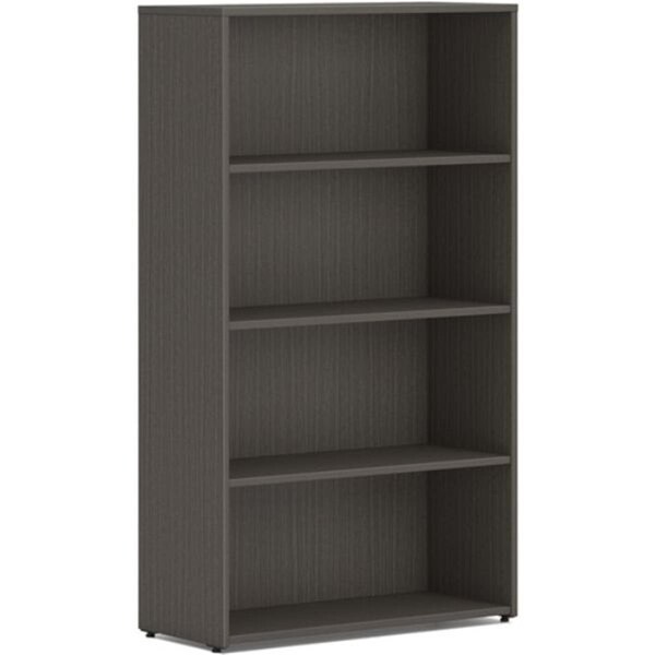 Juki Furniture 30 x 53 in. 4 Shelves Mod Bookcase, Slate Teak JU2491137 - main