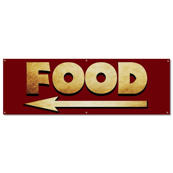 Signmission Food, 24 Inch, Banner B-72-30376 - main