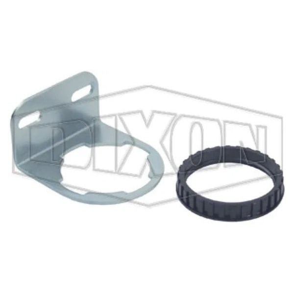Dixon Mounting Bracket with Panel Nut, For Use with R08, B08 Filter/Regulator 5203-06 - main