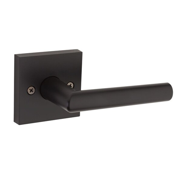Kwikset Milan Lever with Square Rose Interior Single Cylinder Handleset Trim for Both 800 and 687 966MILSQT-514.UNIV - main