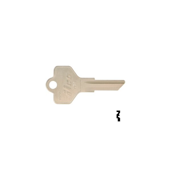 Ilco Unican Kenworth Key Blank 320734 B5 1098DB, 10PK 1656 - main