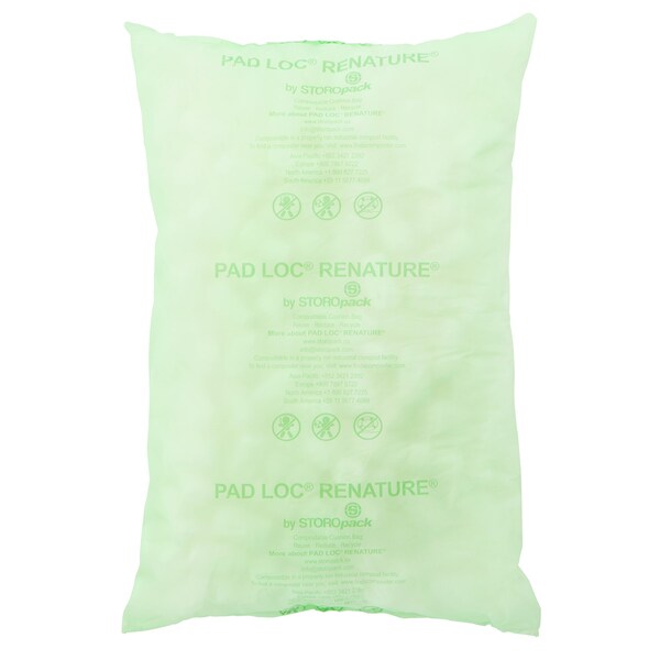 Non-Branded 18in x 12in x 2in - Compostable Cushioning Pads, 90PK CUSHP1812C - main