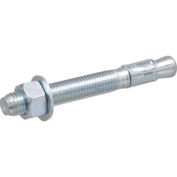 Hillman 3/4 in. D X 6-1/4 in. L Steel Round Head Wedge Anchor, 10PK 371959 - main