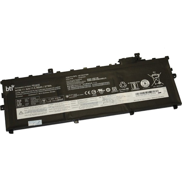 Battery Technology Replacement Li-Polymer Battery For Lenovo Thinkpad X1 Carbon 5Th Gen SB10K97587-BTI - main