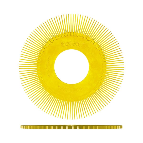 Dedeco SUNBURST 6'' TS DISCS YELLOW 80 GRIT (A/O), 40PK 2447 - main